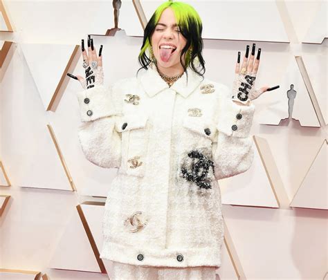 billie eilish chanel suit|Billie Eilish awards.